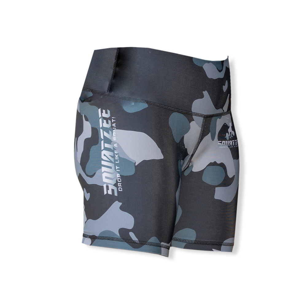 Warrior Camo Biker Shorts