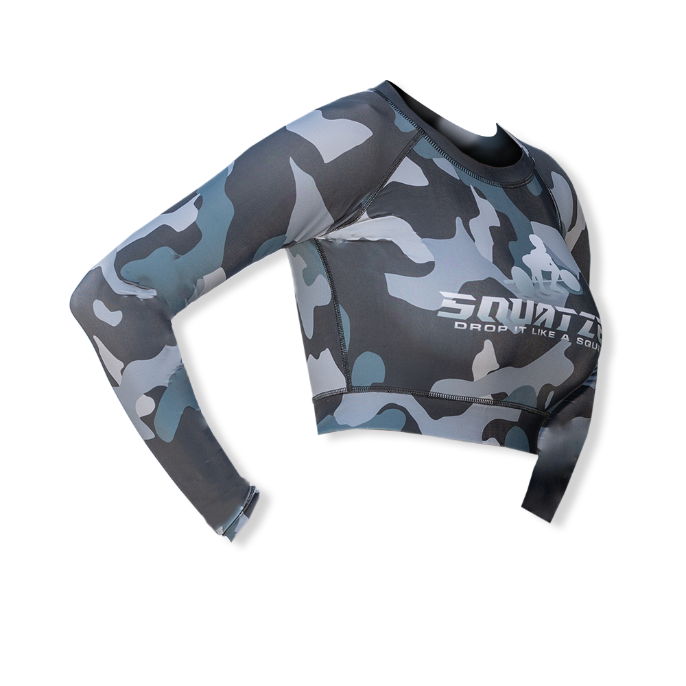 Warrior Camo Crop Top