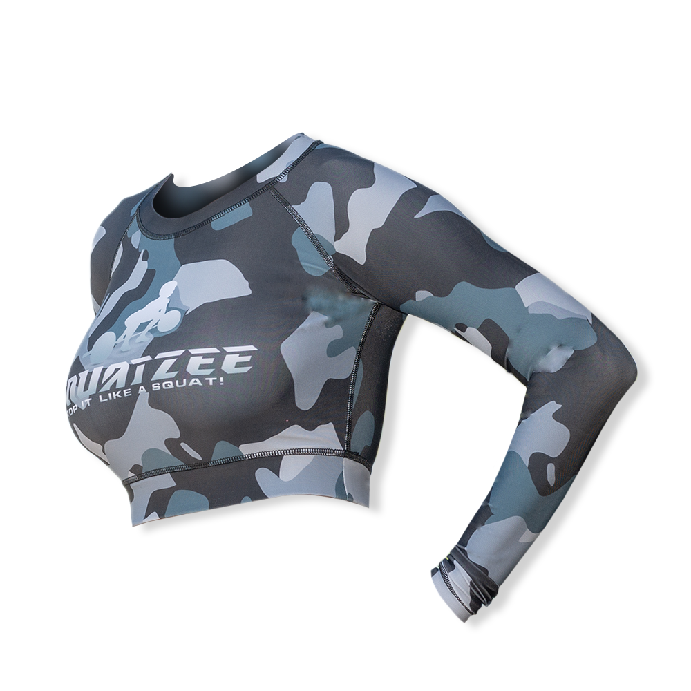 Warrior Camo Crop Top