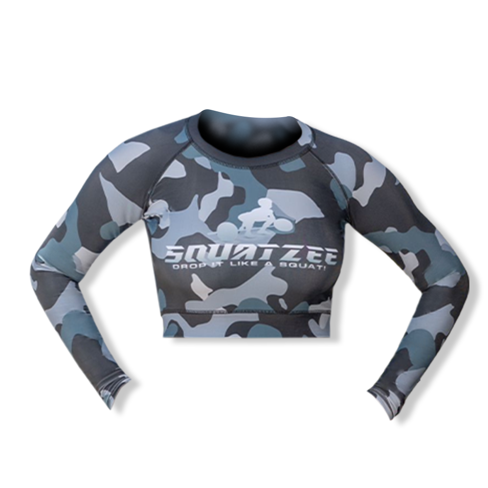 Warrior Camo Crop Top