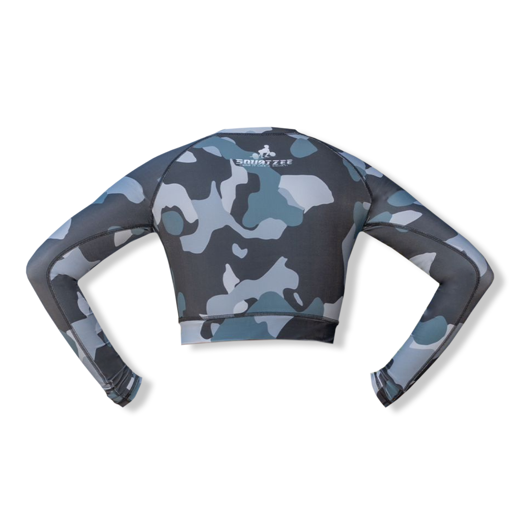 Warrior Camo Crop Top