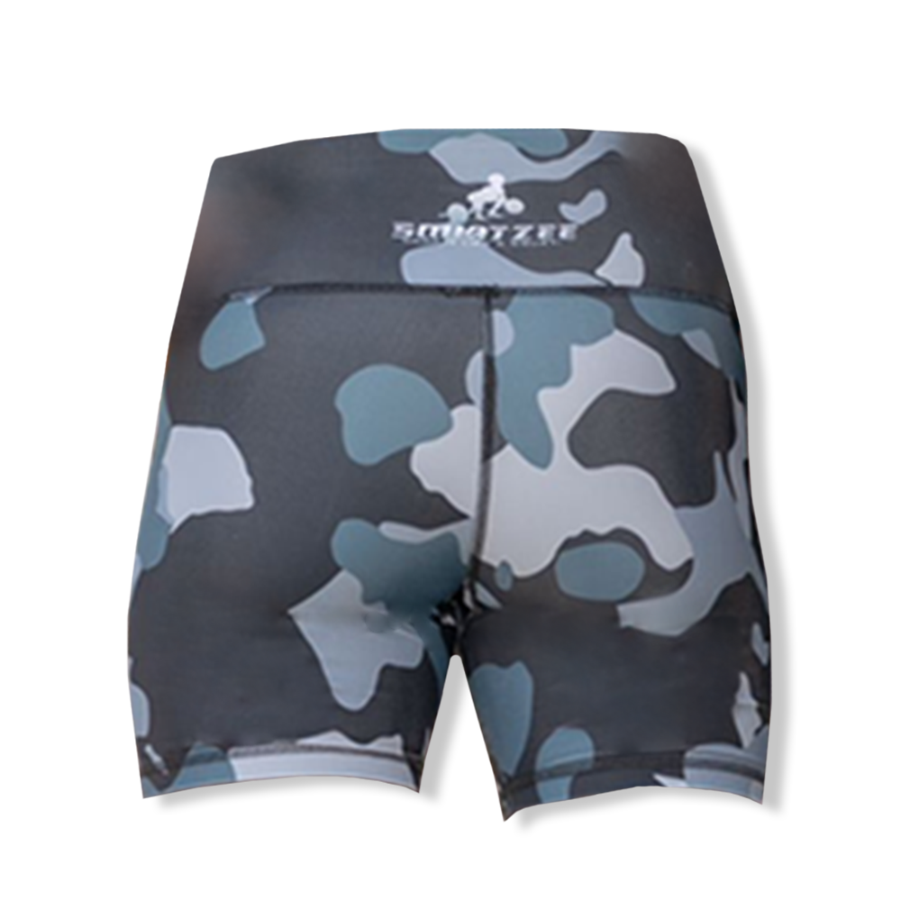 Warrior Camo Biker Shorts