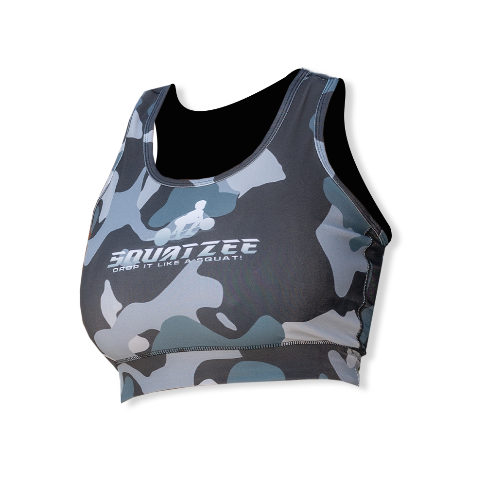 Warrior Camo Bra Top