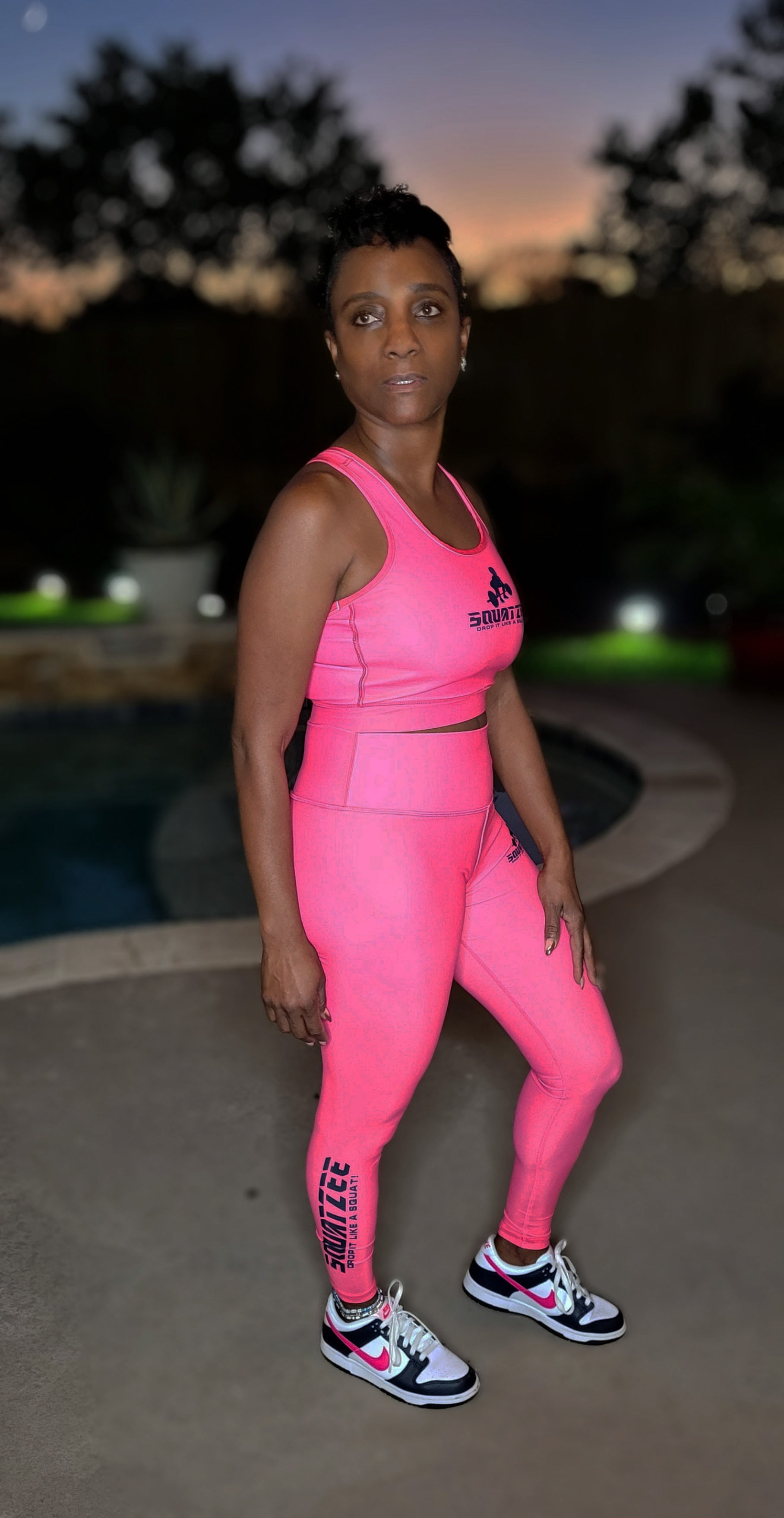 Bubble Gum Leggings SQUATZEE DROP IT LIKE A SQUAT!